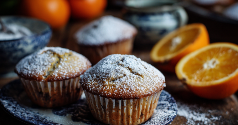 Poppy Seed Orange Muffin Recipe