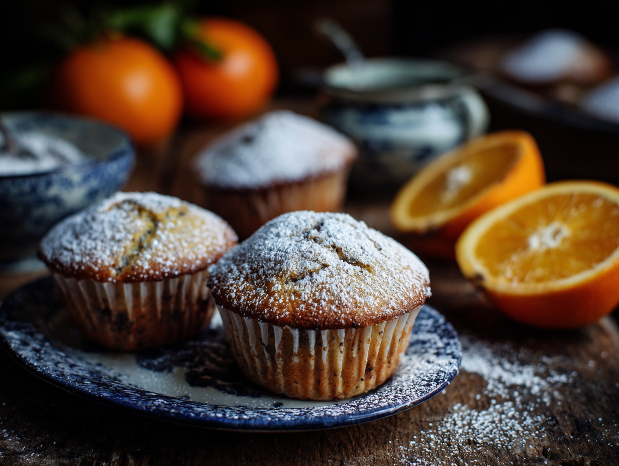 Poppy Seed Orange Muffin Recipe