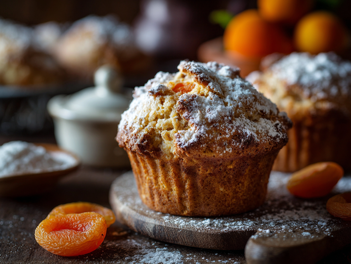 apricot muffin recipe