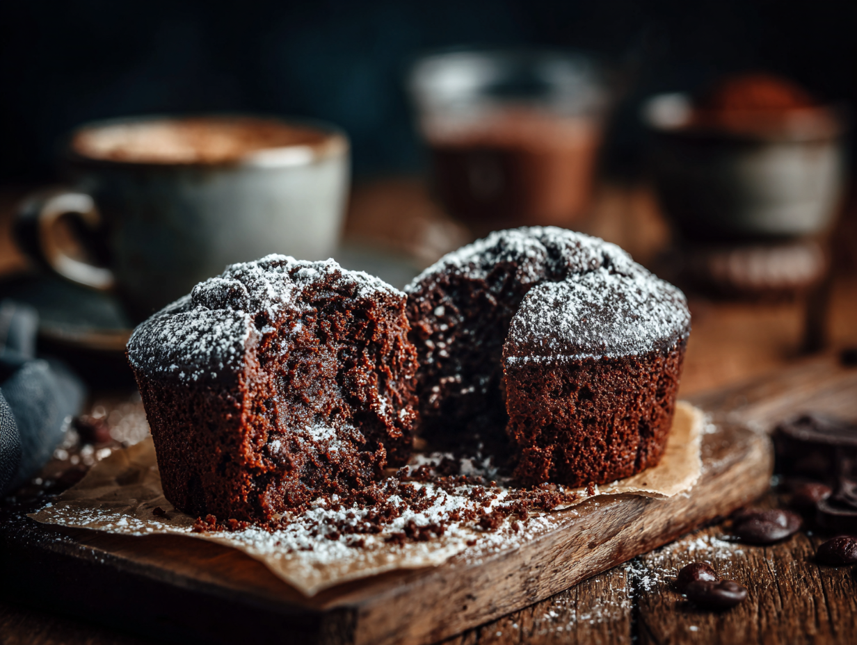 Moka muffin recipe