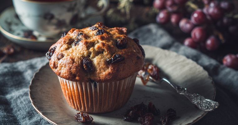 Old Fashioned Raisin Muffin Recipe