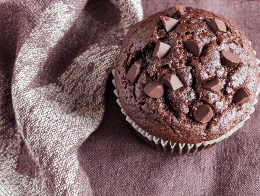 Double Chocolate Chip Muffin Recipe